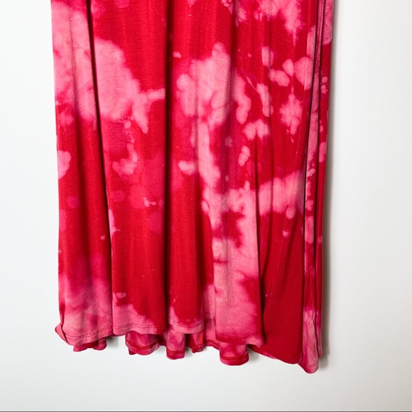 BCX Sleeveless Red Rare Acid Wash Women Dress Sz S 1/1 - Picture 4 of 9